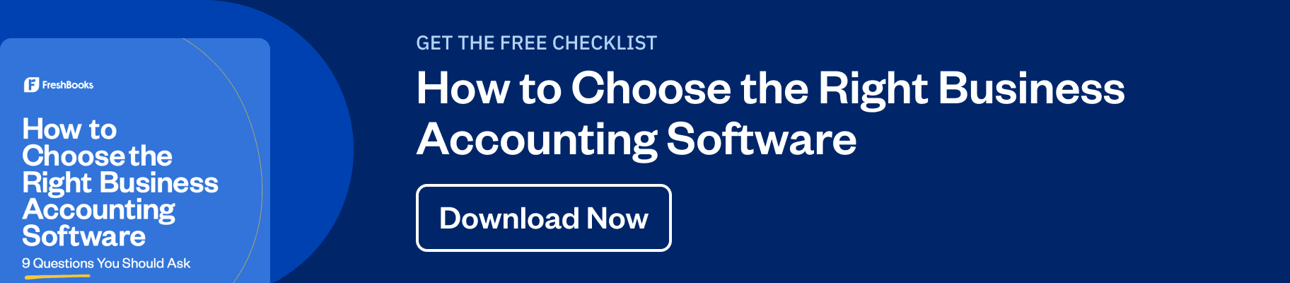 accounting software checklist
