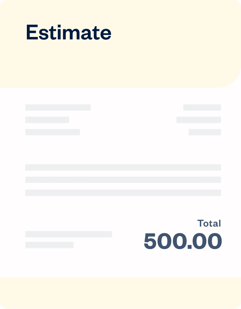 Free Word Estimate Template