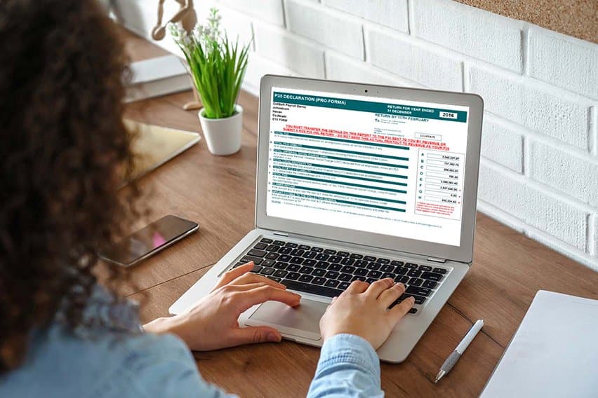 What Is a P35 – Payee Annual Return? image