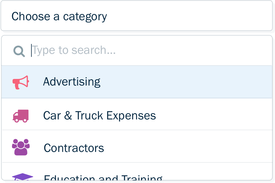 expenses categories
