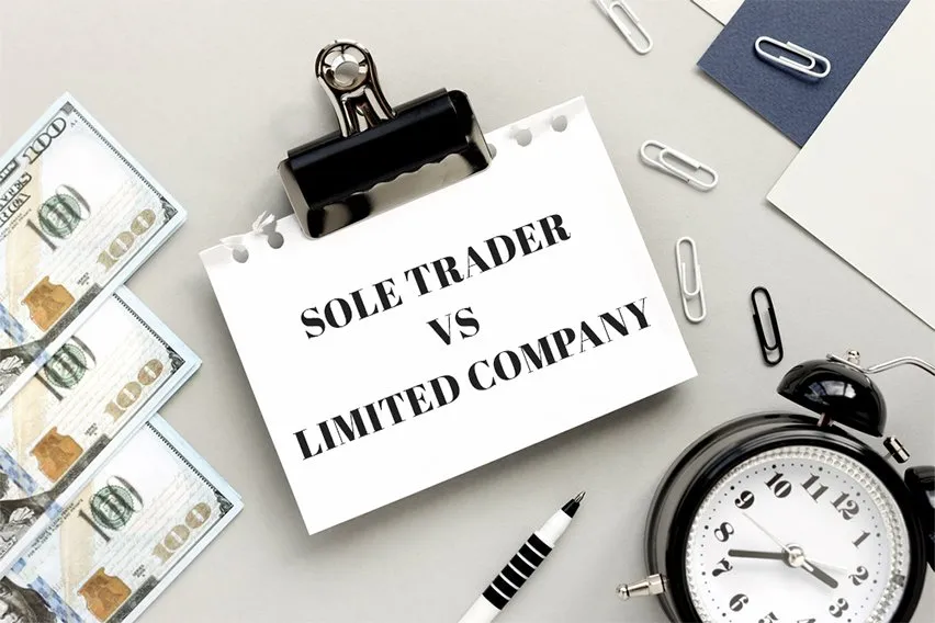 sole trader vs limited company