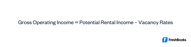 Gross Operating Income Formula
