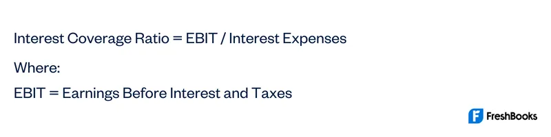 Interest Coverage Ratio Formula