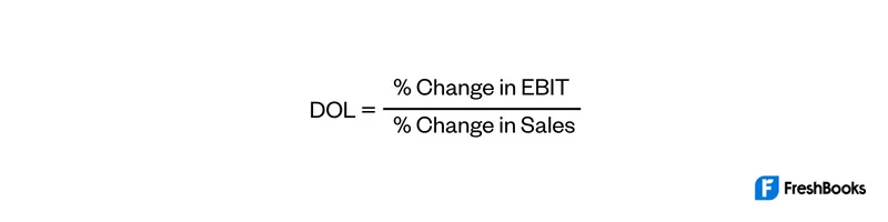 Degree of Operating Leverage Formula