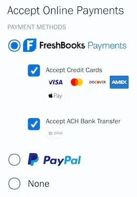 Payment Methods