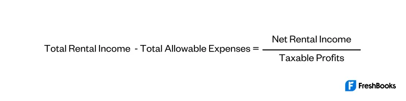 Rental Income Tax Calculation Formula